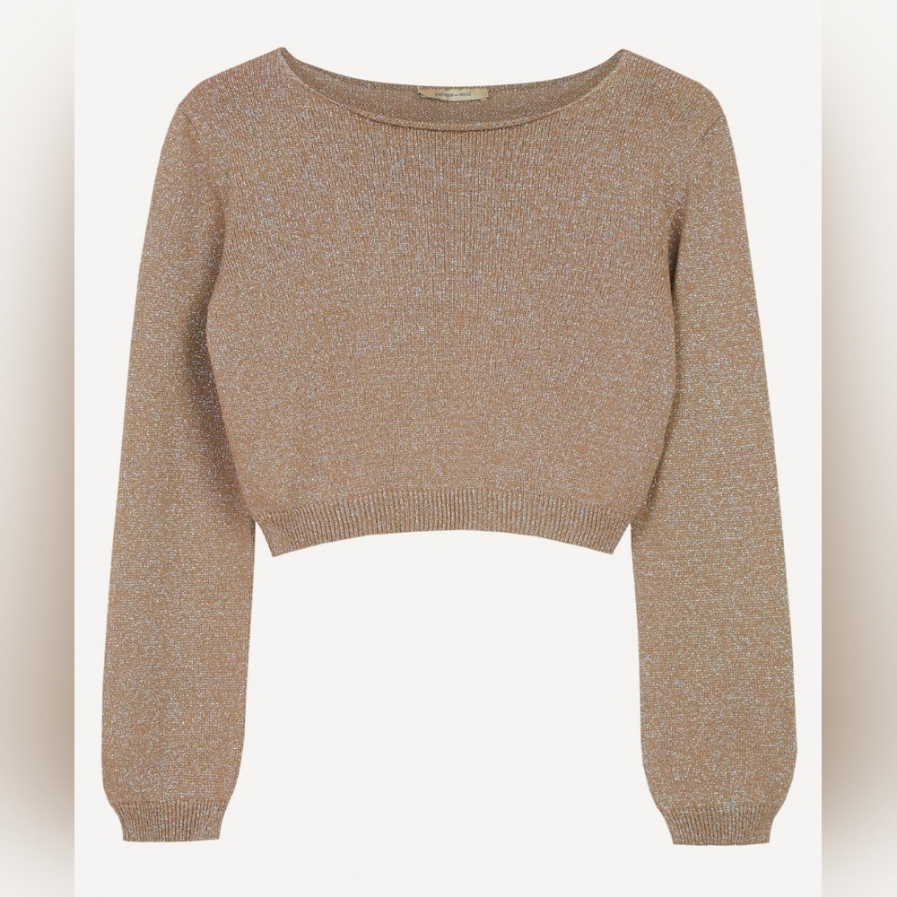 Paloma Wool Dor Cropped Sweater EUC